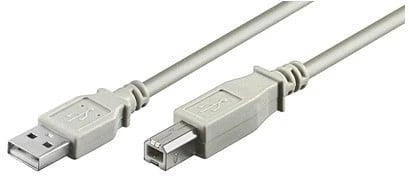 Kabelis MICRO_CONNEC USB TypeA M. USB TypeB M. 1.8m. balts