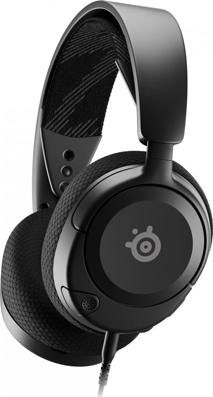 Vadu spēļu austiņas Steelseries Arctis Nova 1. melna