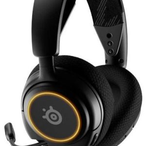 Vadu spēļu austiņas Steelseries Arctis Nova 3. melna