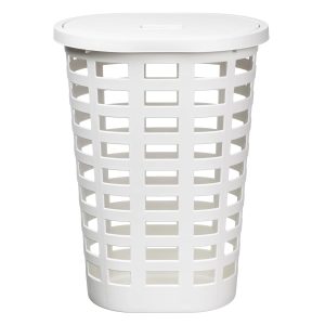 Veļas kaste Plast Team, 54 l, balta krās., 35 cm x 45.7 cm