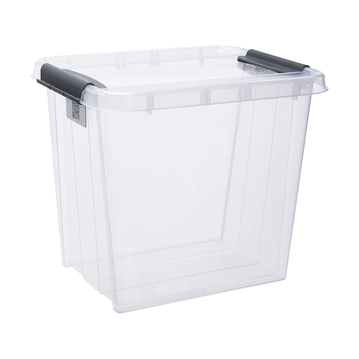 Uzglabāšanas kaste ar vāku, rīki/paredzēts uzglabāšanai/rotaļlietām Pro Box 27800202, 53 l, caurspīdīga krās., 39 x 51 x 43.5 cm