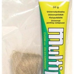 Blīvēšanas pasta vītņu savienojumu hermetizēšanai Unipak, 0.05 kg