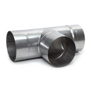 Ar trīs zariem skurstenis Wadex, 180 mm, 90 °
