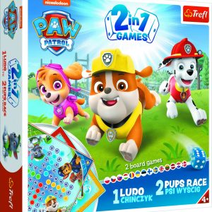 TREFL PAW PATROL 2 in 1 Galda spēle
