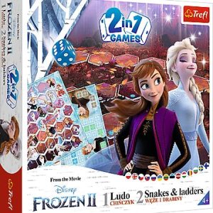 TREFL FROZEN Galda spēle 2 in 1 Frozen II