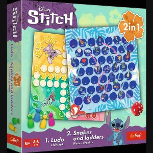 TREFL DISNEY STITCH Galda spēle 2 in 1, Stičs un Lilo