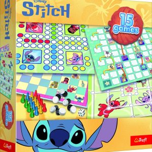 TREFL DISNEY STITCH 15 in 1 Galda spēle