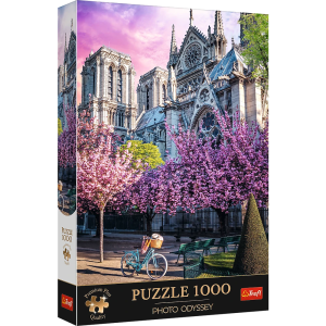 TREFL Premium Plus Puzle Parīzes Dievmātes katedrāle, 1000 gab.