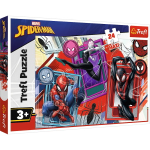 TREFL SPIDER-MAN Puzle Spiderman, 24 gab.