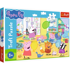 TREFL PEPPA PIG Puzle Peppa, 24 gab.