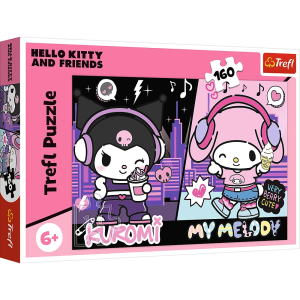 TREFL HELLO KITTY Puzle Kuromi, 160 gab.