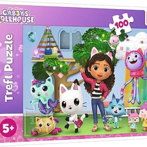 TREFL GABBY´S DOLLHOUSE Puzle, 100 gab.