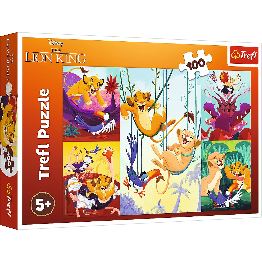 TREFL DISNEY Puzle Karalis Lauva, 100 gab.