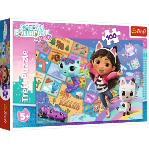 TREFL GABBY´S DOLLHOUSE Puzle, 100 gab.