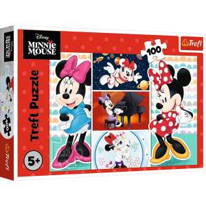 TREFL DISNEY Puzle Minija-pele, 100 gab.