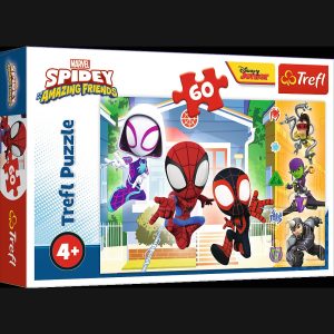 TREFL SPIDER-MAN Puzle Spidey, 60 gab.