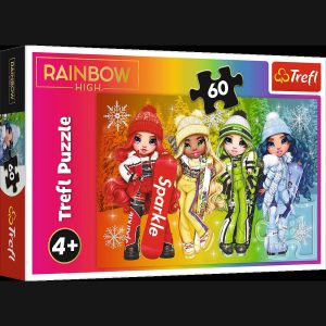 TREFL RAINBOW HIGH Puzle, 60 gab.