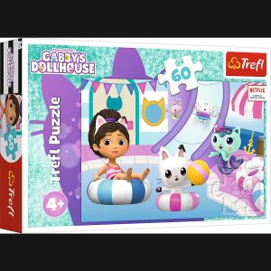 TREFL GABBY´S DOLLHOUSE Mirdzoša puzle Gabby´s Dollhouse, 60 gab.