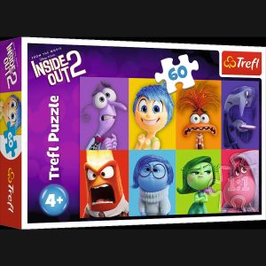 TREFL DISNEY Inside Out 2 Mirdzoša puzle, 60 gab.