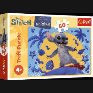 TREFL DISNEY STITCH Puzle Diena ar Stitch, 60 gab.