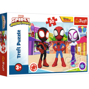 TREFL SPIDER-MAN Puzle Spidey, 30 gab.