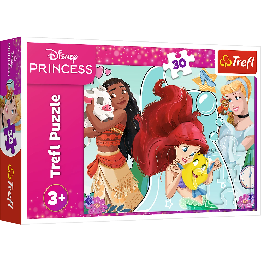 TREFL DISNEY PRINCESS Puzle Princesess, 30 gab.
