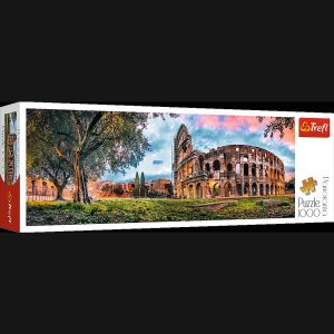 TREFL Panorama Puzle Kolizejs, 1000 gab.