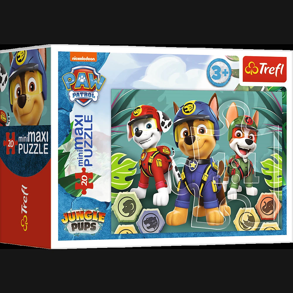 TREFL PAW PATROL Mini Maxi Puzle Paw Patrol, 20 gab.