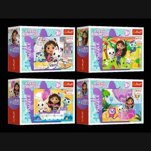 TREFL GABBY´S DOLLHOUSE Puzle mini maxi, 20 gab.