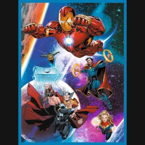 TREFL AVENGERS Puzles komplekts 30 gab + 48 gab + 24 memo