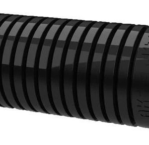 Gofrēta instalācijas caurule ar stiepli Aks Zielonka, 32 mm, 25 m