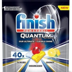 Trauku mazgājamās mašīnas kapsulas Finish Quantum. 40 gab.