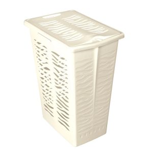 Veļas grozs 30L Zebra vaniļas