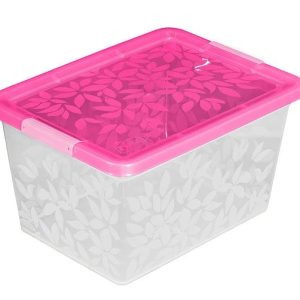Uzglabāšanas kaste Jasmine ar vāku 22L