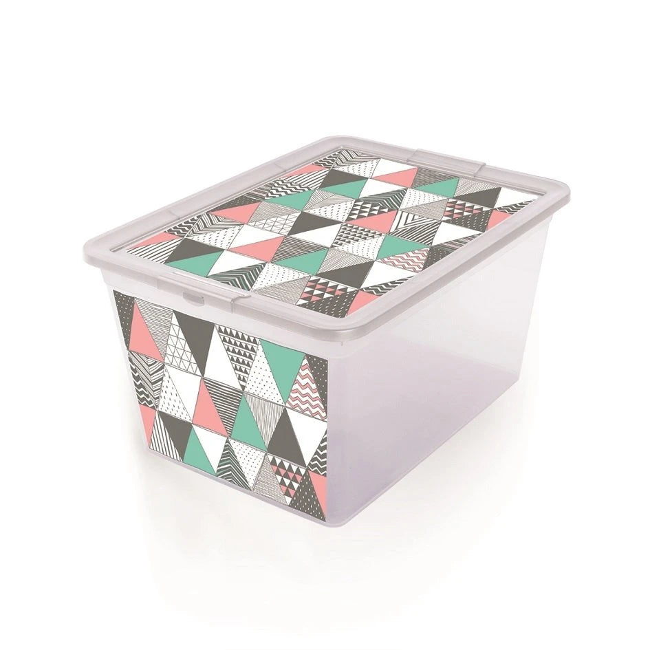 Uzglabāšanas kaste 30L X box, Triangles