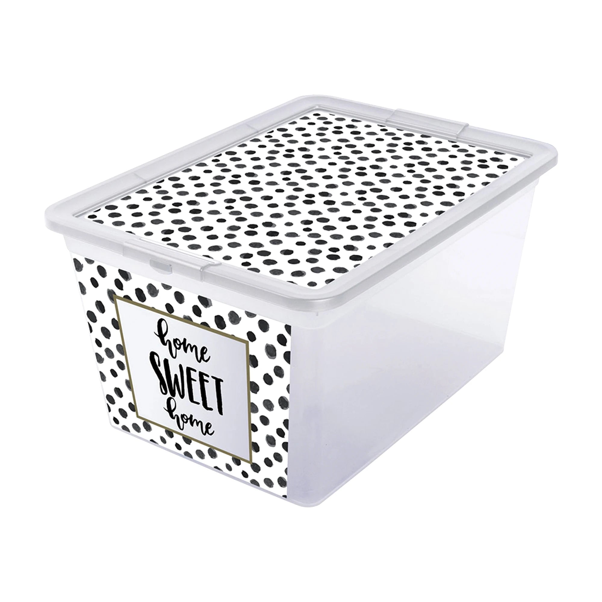 Uzglabāšanas kaste 30L X box dots