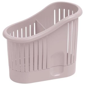 Galda piederumu organizatori Curver, 14 cm x 6.5 cm x 14.5 cm, plastmasa, bēša