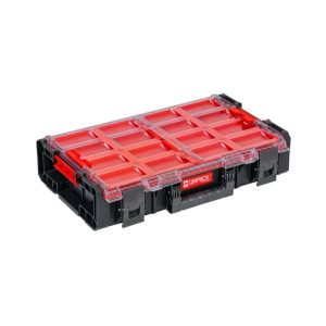 Instrumentu kaste Qbrick QBRICK SYSTEM ONE ORGANIZER XL, 58 cm x 38 cm x 13 cm, melna krās./sarkana krās.