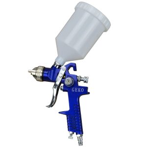 Smidzinātājpistole krāsām prof. 1.4mm HVLP 600ml plast. Geko