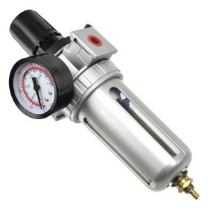 Gaisa filtrs ar spiediena regulatoru 3/8" līdz 10 bar
