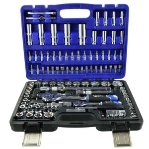 Gala atslēgu kompl. 1/2-1/4 108gb Geko koferī