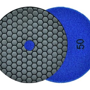 Dimanta disks sausai pulēšanai 125mm 50 keramikai