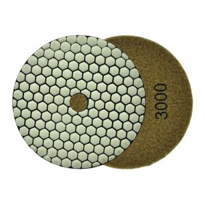Dimanta disks sausai pulēšanai 125mm 3000 keramikai