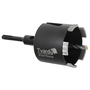 Kroņurbis dimanta d-82mm ar sds+ adapteri M16 betonam