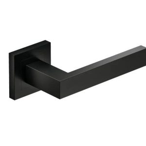 Durvju rokturis, iekštelpām Metal-Bud MB Black Topaz, melna krās.