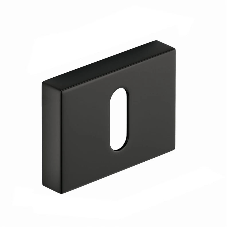 Durvju atslēgu uzlika Metal-Bud CUBE RT, melna