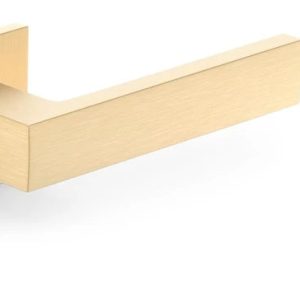 Durvju rokturis, iekštelpām Metal-Bud Q Slim Brushed Gold CUBE Q SLIM, zelta