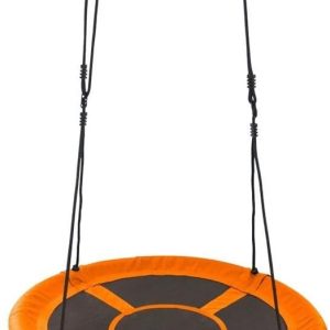 Bērnu šūpoles “Ligzda” Mirpol, 95 cm, oranžas