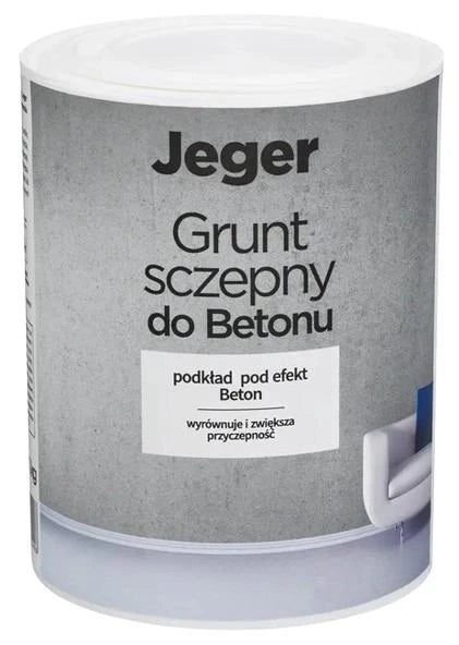 Grunts Jeger BETON Primer, balta, 1