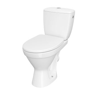 Tualete, novietojams Cersanit Cersania UN501-004, ar vāku, 360 mm x 770 mm